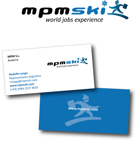 MPM Ski: diseño de identidad corporativa